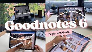 Easy Beginner's Guide to Goodnotes 6 Yr. 2024