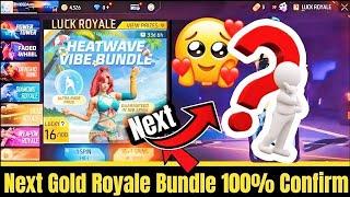 Next 100% Confirm Gold Royale Bundle  | Upcoming Gold Royale Bundle In FF | Next Gold Royale Bundle