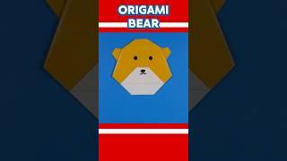 Origami Bear | How to Easily Make Bear from Origami Paper | Paper Craft