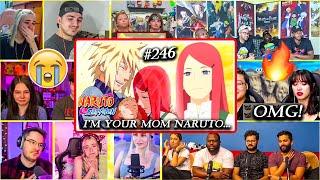 ️Naruto Meets Kushina! Minato & Kushina Childhood Love Shippuden 246  REACTION MASHUP 疾風伝 海外の反応
