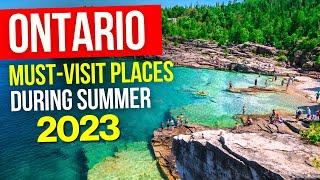 Summer 2023 Adventures: Must-Visit Places in Ontario! #2023년