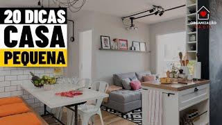 20 DICAS PARA CASA PEQUENA/ DECORAÇÃO PARA CASA PEQUENA