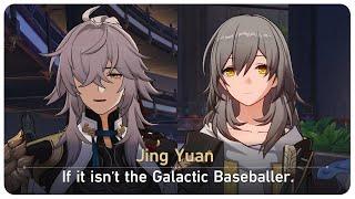 Jing Yuan in Penacony Greets the Trailblazer (Cutscene) | Honkai Star Rail 2.2