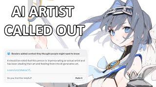 AI artist called out by Kronii, is an impersonating a real artist