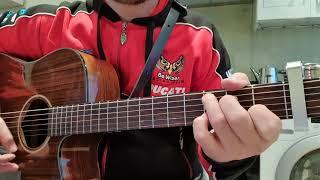 How to play RISE UP by Andra Day on Guitar