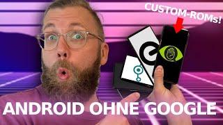 Entgoogletes Android dank Calyx, /e/, Lineage, Graphene & Volla | Custom-ROMs im Test