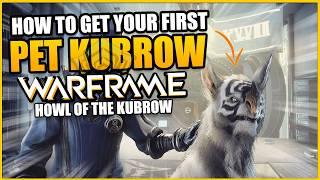 Get Your First Kubrow Pet In Warframe (Howl Of The Kubrow) | Beginners guide