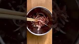 Umesuisho Made Of Chicken Cartilage: Crunchy Sweet Sour Appetizer With Plum Sauce #shorts
