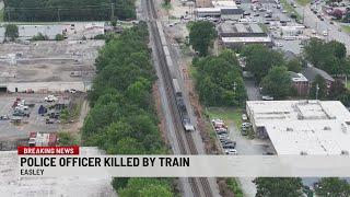 Upstate officer hit and killed by Amtrak train