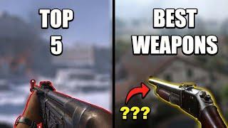 Top 5 BEST Weapons in Vanguard Zombies!