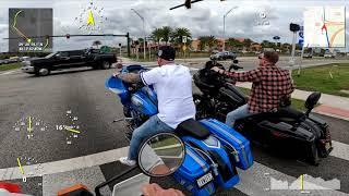 Beautiful Chopper gets Nailed by Police#sad,#blue,#clean,#bike,#livetoride,#leo,#motorcycle,#rider