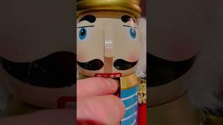 MR. NUTCRACKER cracking hazelnut #shorts #youtubeshorts #asmr #nutcrackers #viral #trending