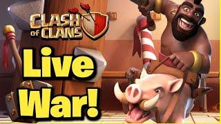 CLASH OF CLANS LIVE TOWN HALL 16 TOURNAMENT WAR