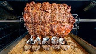 Genius BBQ invention -- Self Butter Basting Rib Roast