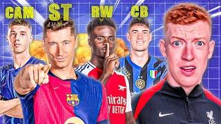 Picking The World's BEST Player In EACH POSITION This Season!