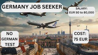 Germany Job Seeker Visa | Jobs In Germany | Germany Work Visa | Eu Blue card Germany