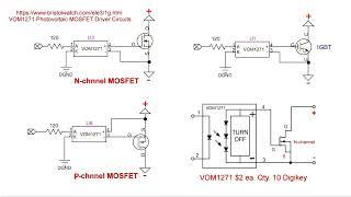 High-Side High Voltage IGBT-MOSFET Power Switches