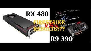 RX 480 VS R9 390-Leaked 3Dmark Firestrike/SteamVR Benchmarks?