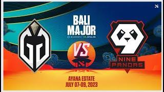 SHORTEST MATCH IN BALI MAJOR 2023 | GAIMIN GLADIATORS VS 9PANDAS