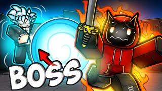 I Unlocked THE WEAKEST DUMMY BOSS BATTLE in ROBLOX The Strongest Battlegrounds...