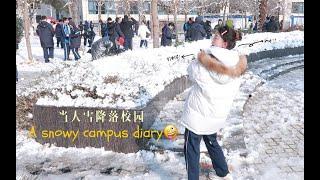 中国高中生VLOG 等初雪来临，等冬来靠岸high school student VLOG waits for the first snow to arrive and docks in winter