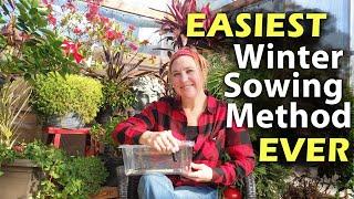 EASIEST Winter Sowing Guide EVER! | Gardening Tips from My Carolina Garden