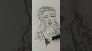 SHALOM HARLOW #shalomharlow #model #tremding #trend #art #sketch