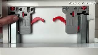 How to Adjust KV Samet Undermount Drawer Slides