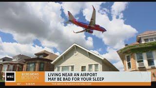 Living near an airport may be bad for your sleep