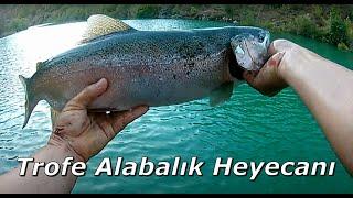 At Çek Trofe Alabalık Avı -3 / Uçan Balık / Trophy Trout Delight