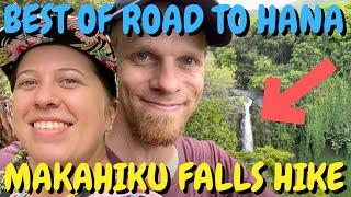 Hiking the Pipiwai Trail to the Makahiku Falls - Best Road to Hana Stops in Maui 2022