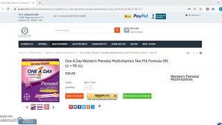 One A Day Women's Prenatal Multivitamins Two Pill Formula at Esalez.net