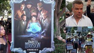 'Haunted Mansion' premieres in Hollywood without its actors