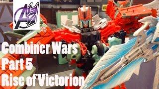 Transformers Stop Motion [Combiner Wars]Pt 5 VICTORION VS SKYREIGN