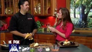 Baking a potato using a nail - Chef Cristian Feher with Sheena Parveen