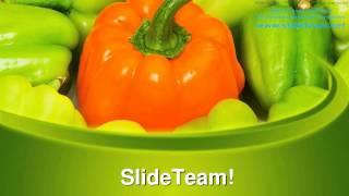 Be Different Vegetable Food PowerPoint Templates Themes And Backgrounds Graphic designs