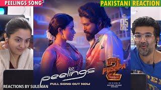 Pakistani Couple Reacts To PEELINGS Song | Pushpa 2 The Rule | Allu Arjun | Rashmika M | DSP