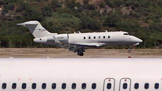 10 Minutes of Private Jets! - Dubrovnik Airport DBV/LDDU