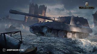 Jagdpanzer E 100  - ВЫШЕЛ НА ОХОТУ РАЗЫГРЫВАЮ ГОЛДУ  World of Tanks