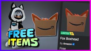 New FREE LIMITED UGC items , How to get FREE UGC LIMITED ITEMS Fox Boxhead on ROBLOX - Roblox