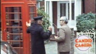 UK Candid Camera Classics  - Phone Box Installation On Drive