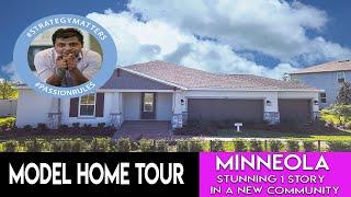 Beazer Homes in Minneola, Florida | One Story Model Home Tour | Amazing Floor Plan | Single Story