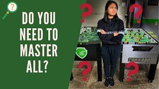 MULTITABLE Foosball Tutorial - How to be SUCCESSFUL - Table soccer | #strategysunday with Linh