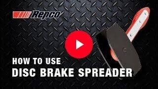 How to use a Ratcheting Disc Brake Pad Spreader