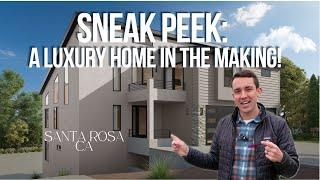 Tour this Luxury Home while its being built in North Santa Rosa CA