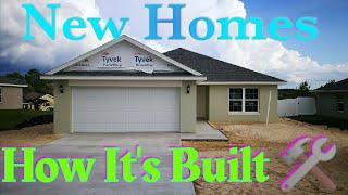 How It's Built ~ New Construction Homes for Sale in Spring Hill Florida ~ Starting at $285k