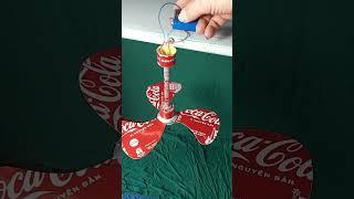 Make a short-wing ceiling fan