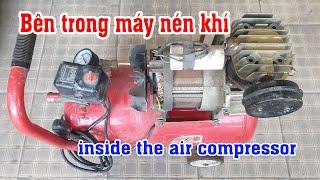 Bên trong máy nén khí có gì, hoạt động như nào? - Inside the air compressor