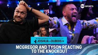 Uncut & Unfiltered  Fury, McGregor & Usyk's IMMEDIATE Reactions To Dubois KO AJ  #JoshuaDubois