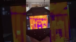 Fotric 348A infrared camera demo